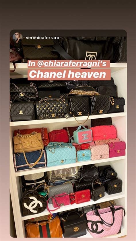 fermagli chanel|chiara ferragni chanel bags.